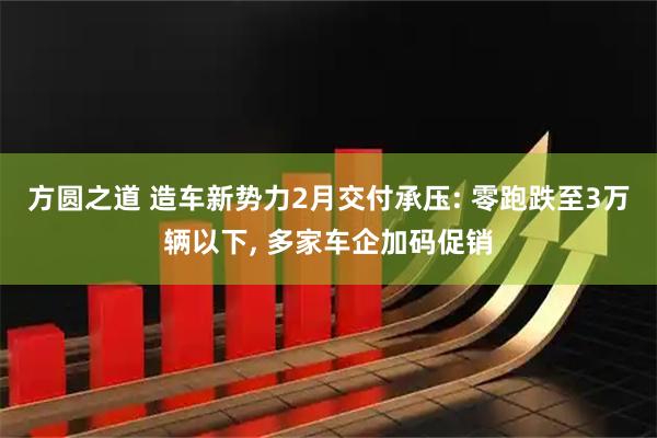 方圆之道 造车新势力2月交付承压: 零跑跌至3万辆以下, 多家车企加码促销